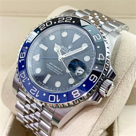 rolex gmt batman jubilee review